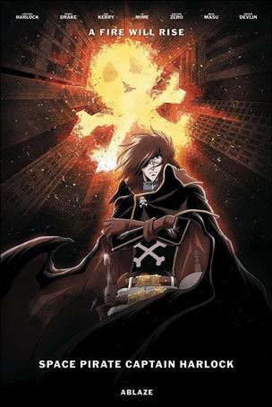 Space Pirate Captain Harlock issue 2-D Jerome Alquie Cover