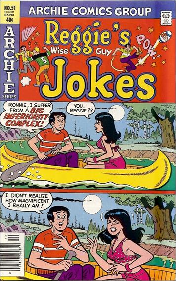 Reggie's Wise Guy Jokes issue 51