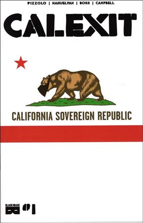 Calexit issue 1-B Amancay Nahuelpan Flag Cover