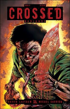 Crossed: Badlands issue 21 Standard Cover