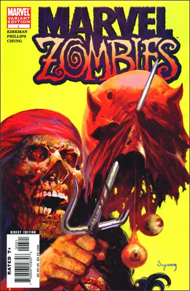 Marvel Zombies (2006) issue 3-B Daredevil (1964) #179 Cover (2nd Printing)