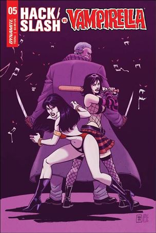 Hack/Slash vs Vampirella issue 5-B Goran Sudzuka Cover
