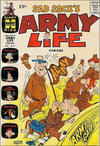 Sad Sack's Army Life Parade issue 4