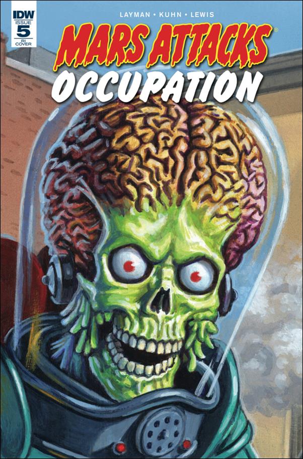 Mars Attacks: Occupation issue 5-C Ed Repka Incentive Cover