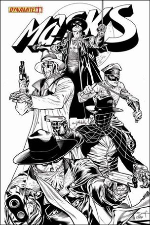 Masks issue 1-F Ardian Syaf 1:35 Black & White Cover