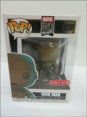 POP! Marvel figure 498 (Patina) Iron Man