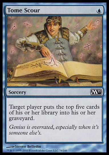 Magic the Gathering: 2011 Core Set (Base Set) card 76 Tome Scour