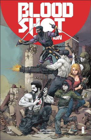 Bloodshot Salvation issue 6 Kenneth Rocafort Cover