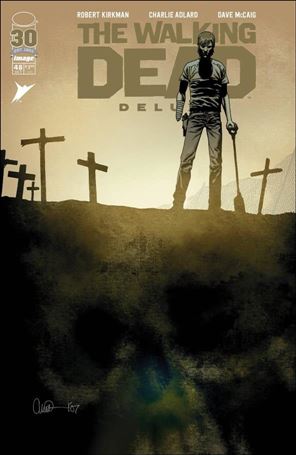 Walking Dead Deluxe issue 48-B Charlie Adlard Cover