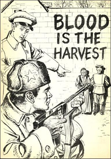 Blood is the Harvest issue 1-B Black & White Edition