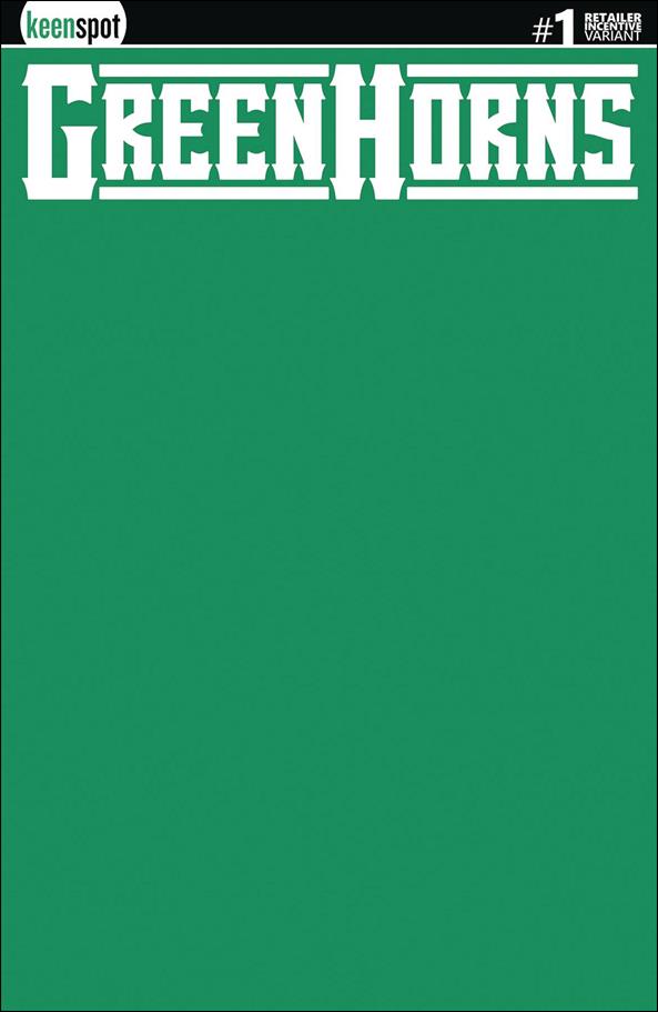 Greenhorns issue 1-M 1:20 Green Blank Cover