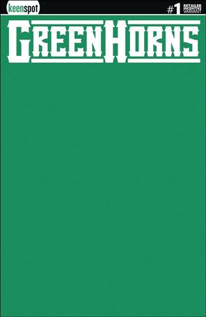 Greenhorns issue 1-M 1:20 Green Blank Cover