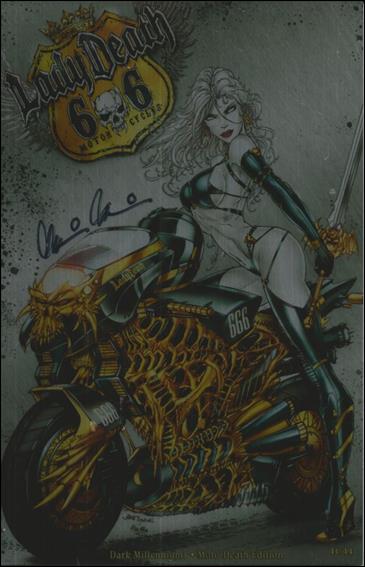 Lady Death: Dark Millennium issue 1-T Moto-Death Edition 1/44