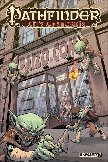 Pathfinder: City of Secrets issue 1-I Carlos Gomez paizo.com Cover