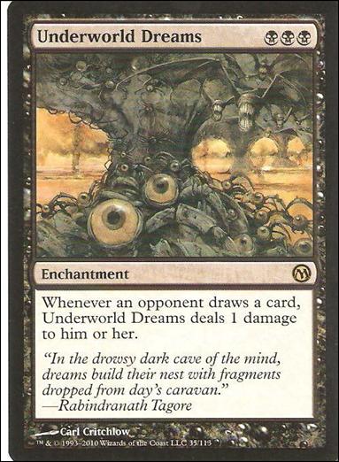 Magic the Gathering: Duels of the Planeswalkers (Base Set) card 35 Underworld Dreams