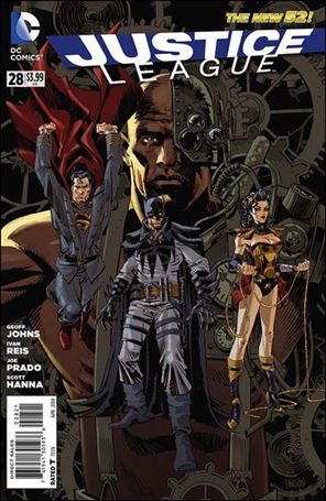 Justice League (2011) issue 28-D Dan Panosian 1:25 Steampunk Cover