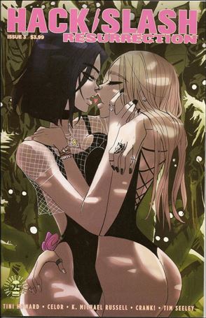 Hack/Slash: Resurrection issue 3-B Rossi Gifford Cover