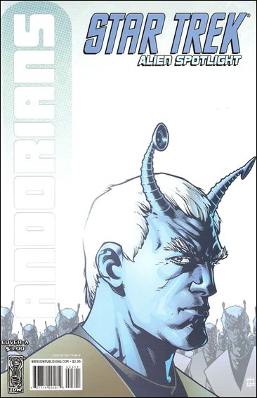 Star Trek: Alien Spotlight: Andorians issue 1 Zach Howard Standard Cover