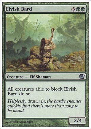 Magic the Gathering: 9th Edition (Base Set) card 236 Elvish Bard
