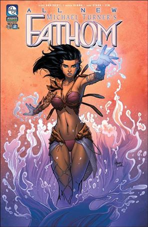 All New Michael Turner's Fathom issue 2-B Angel Tovar Cover
