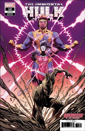 Immortal Hulk issue 12-C Geoff Shaw Guardians of the Galaxy Cover