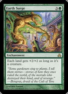 Magic the Gathering: Guildpact (Base Set) card 84 Earth Surge