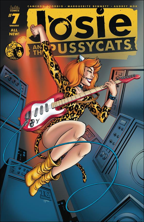 Josie and the Pussycats  issue 7-C Tom Grummett Cover