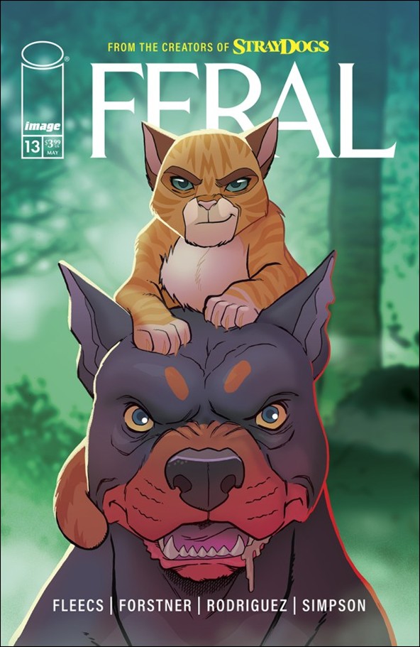 Feral (2024) issue 13 Tony Fleecs Cover