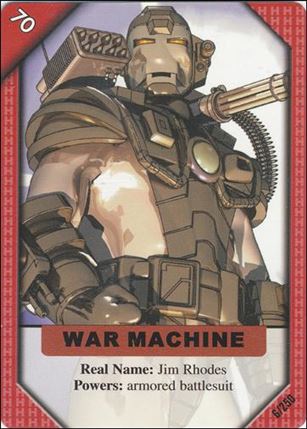 Marvel ReCharge: Inaugural Edition (Base Set) card 6 War Machine