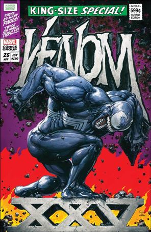 Venom (2018) issue 25-UI Clayton Crain KRS/Black Flag Secret Cover 1/1000