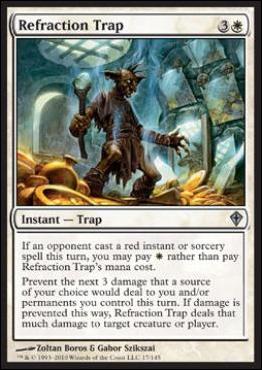 Magic the Gathering: Worldwake (Base Set) card 17 Refraction Trap