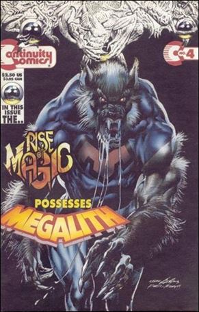 Megalith (1993) issue 4 Embossed Tyvek Cover