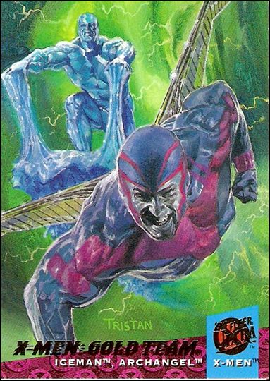 1994 Fleer Ultra X-Men (Base Set) card 109 X-Men: Gold Team Part 1