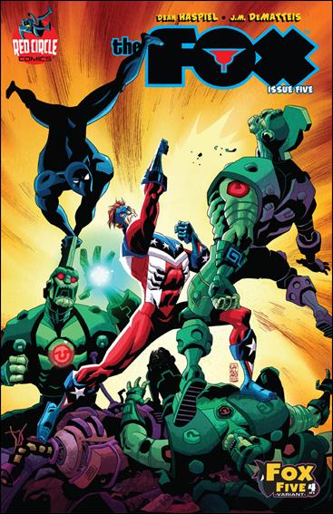 Fox (2013) issue 5-E Mike Cavallero "Fox Five" Cover