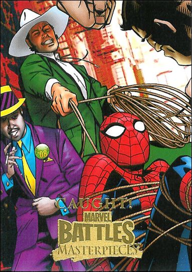 2008 Marvel Masterpieces: Series 3 (Base Set) card 49 Caught!