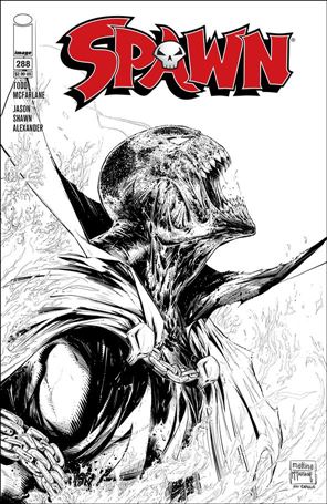 Spawn issue 288-C Francesco Mattina & Todd McFarlane Cover