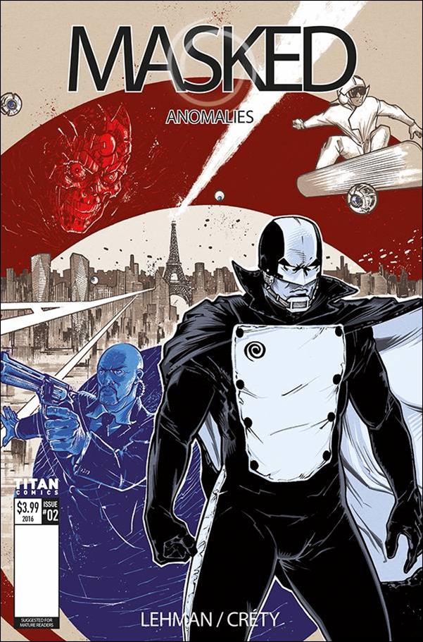 Masked: Anomalies issue 2-D Julien Hugonnard-Bert Cover
