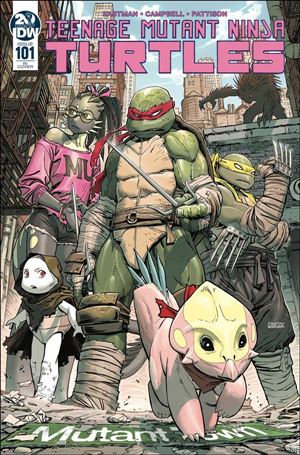 Teenage Mutant Ninja Turtles (2011) issue 101-C Dustin Weaver 1:10 Cover