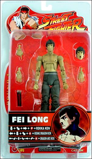 Street Fighter (Round 4) figure 3-E Fei Long (Gray)