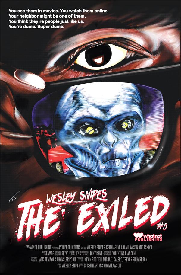 Exiled (2023) issue 5-C Tony Kent Movie Homage Cover