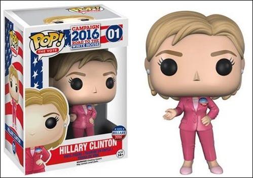 Pop! The Vote figure 1-B Hillary Clinton (Red Suit)
