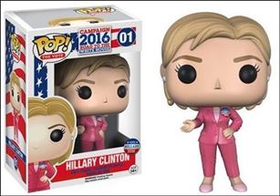 Pop! The Vote figure 1-B Hillary Clinton (Red Suit)