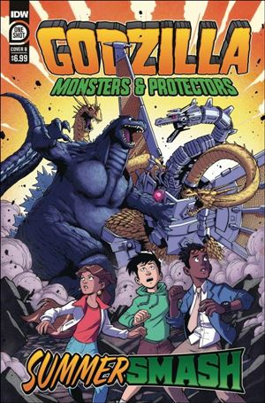 Godzilla: Monsters & Protectors - Summer Smash issue 1-B Jack Lawrence Cover