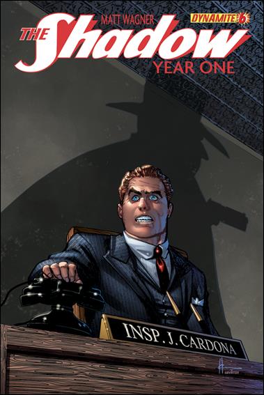 Shadow Year One issue 6-D Howard Chaykin Cover