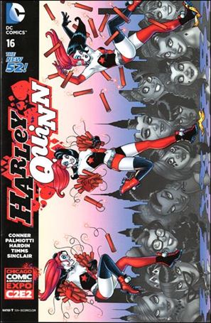 Harley Quinn (2014) issue 16-F Amanda Conner  C2E2 Cover
