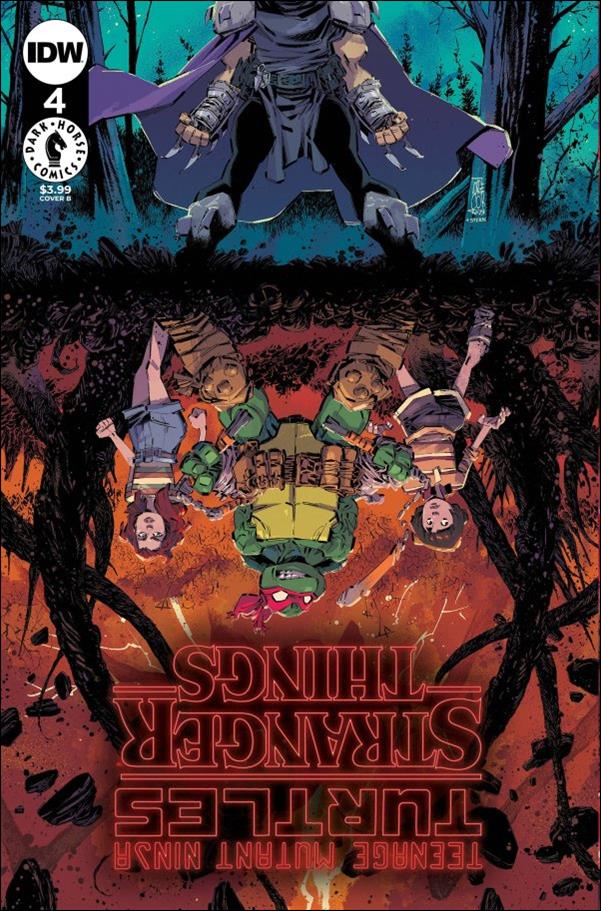 Teenage Mutant Ninja Turtles x Stranger Things 4-B by IDW