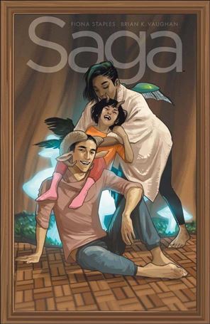 Saga issue 50 Fiona Staples Cover