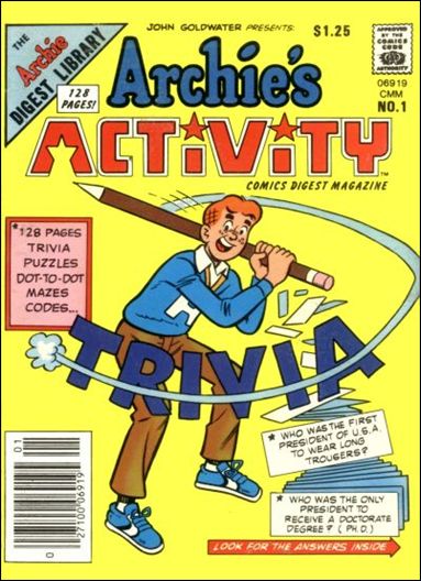 Archie's Activity Comics Digest Magazine issue 1