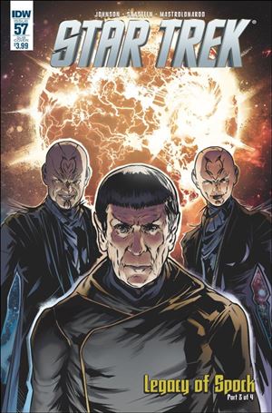 Star Trek (2011) issue 57-B Angel Fernandez Subscription Cover