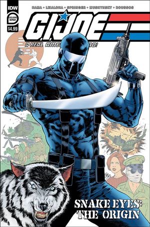 G.I. Joe: A Real American Hero - Snake Eyes: The Origin Cover Image 1